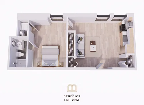Floor plan 218M