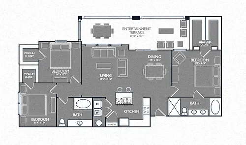 Floor plan C1