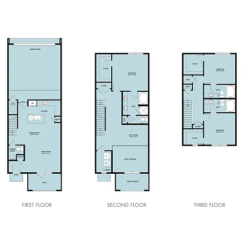 Floor plan C1TH-2104sf