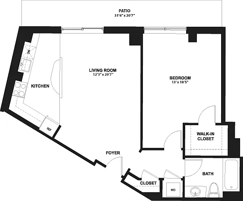 Floor plan Pembroke