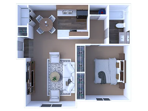 Floor plan The Foxfire