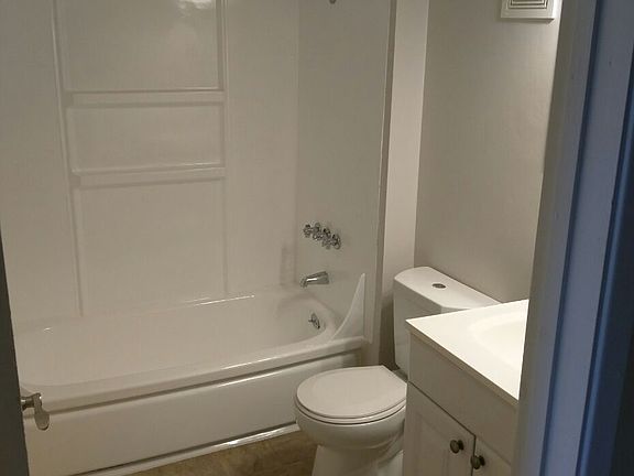 Completely remodeled, modern bathroom