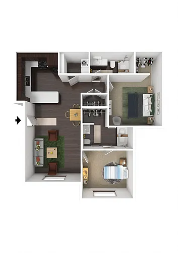 Floor plan Red Butte