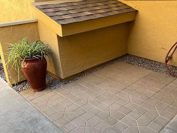 Outside front entry
