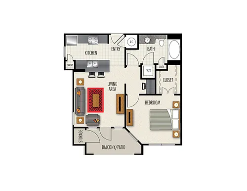 Floor plan A1B
