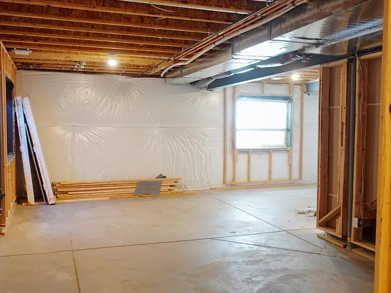 Unfinished basement