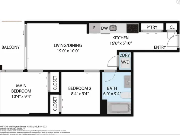 1048 Wellington St #508, Halifax, NS B3H 0C2