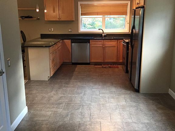 Entryway into kitchen