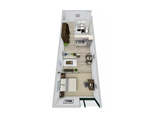 Floor plan The Warner
