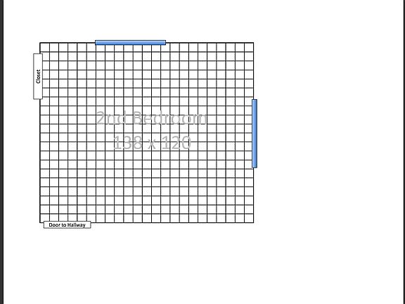 Floor Plans 2nd Bedroom