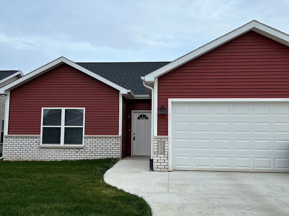 Exterior- includes a 2 car garage!