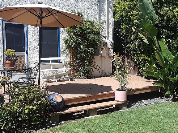 Secluded rear yard.  Additional photos to follow as renovati