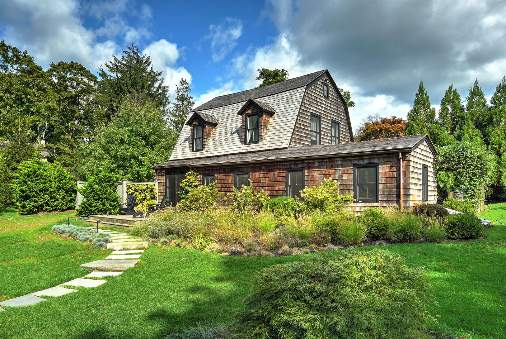  Cedar shingle clad roof & siding