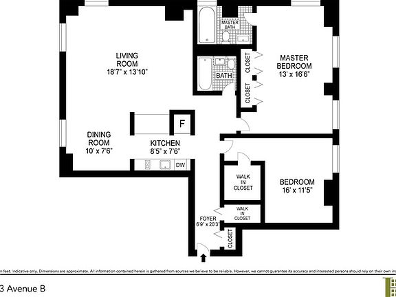 2nd image of 143 Avenue B APT 8G