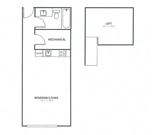 Floor plan Hawthorne