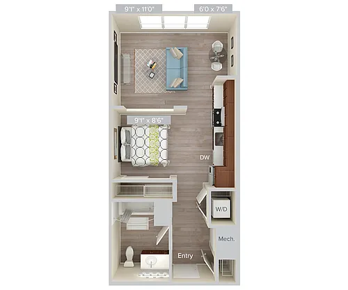 Floor plan S6-517-upgrade