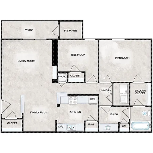 Floor plan 2X1
