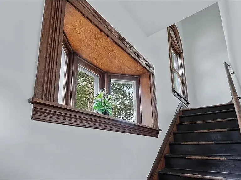 Stairway from front door
