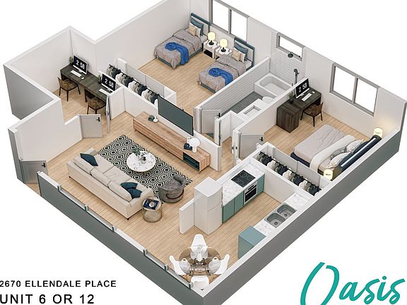 4th image of 2670 Ellendale Pl APT 12