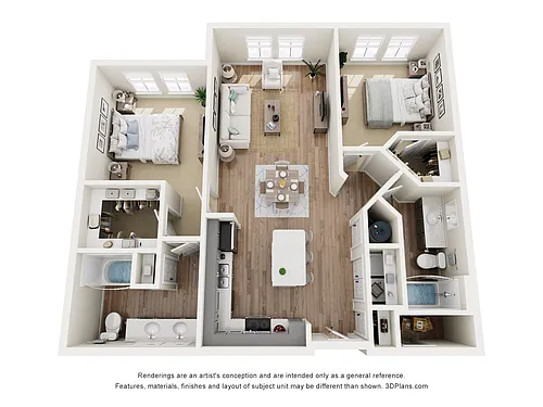 Floor plan The Inlet Solarium
