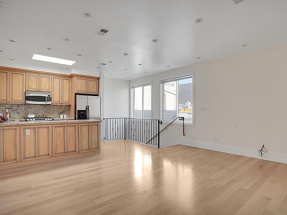 living room and kitchen