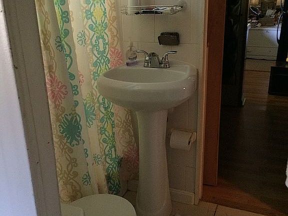 bathroom. (new sink, toilet)