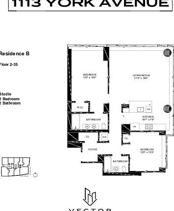 2nd image of 1113 York Ave APT 5B
