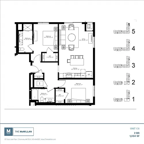 Floor plan C6