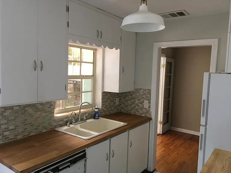 kitchen west wall