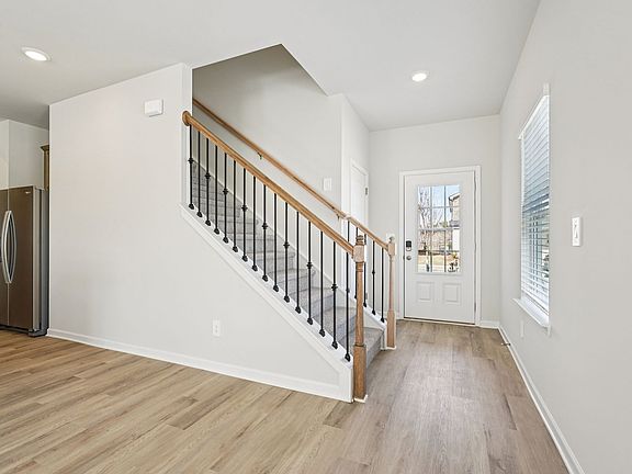 The Roswell floorplan with the Clarity Burlap interior package.