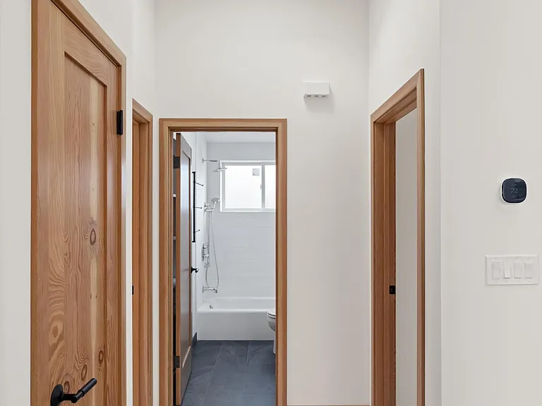 Utility closet and junior suite