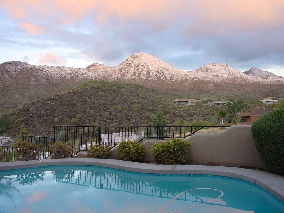 View of McDowell Mountains from the Patio