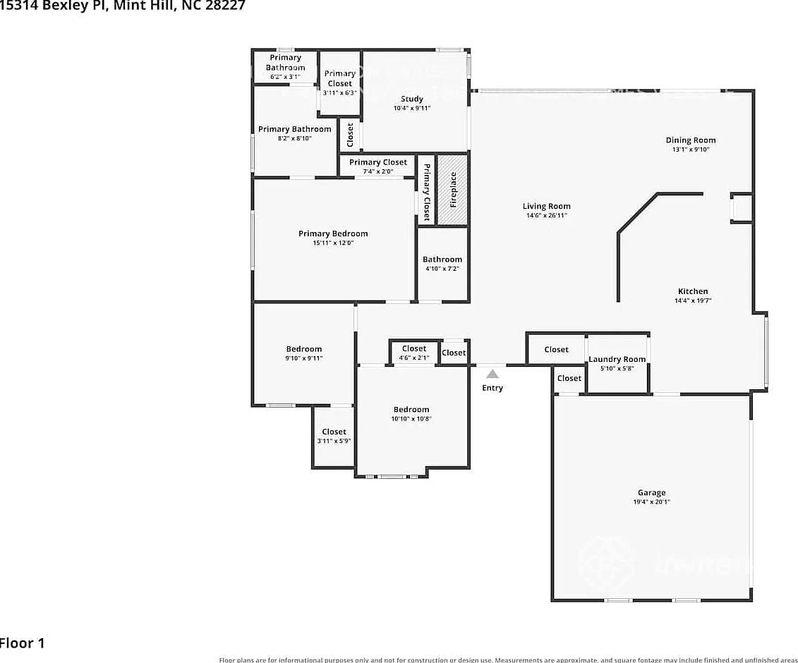 15314 Bexley Pl Mint Hill, NC 28227 — Photo 2