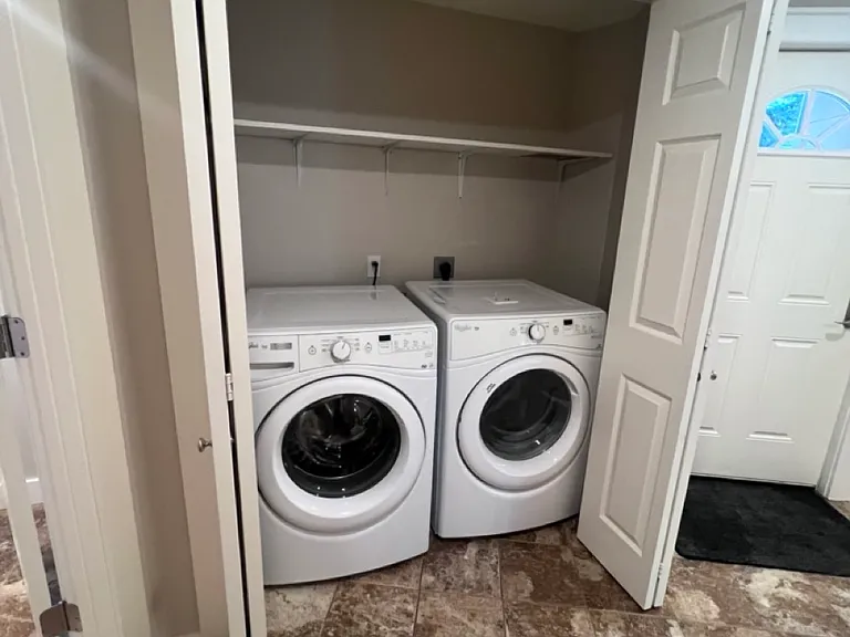 Full-size washer/dryer