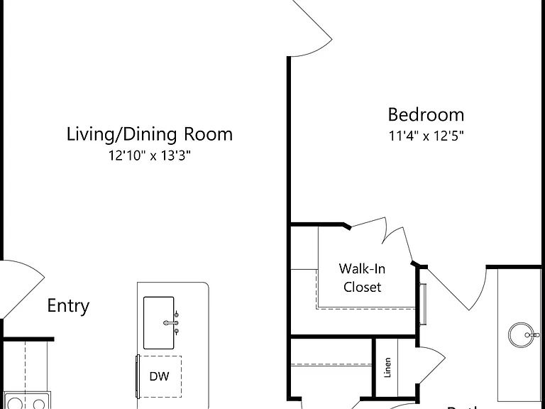 A1 floor plan Alpine Creekside