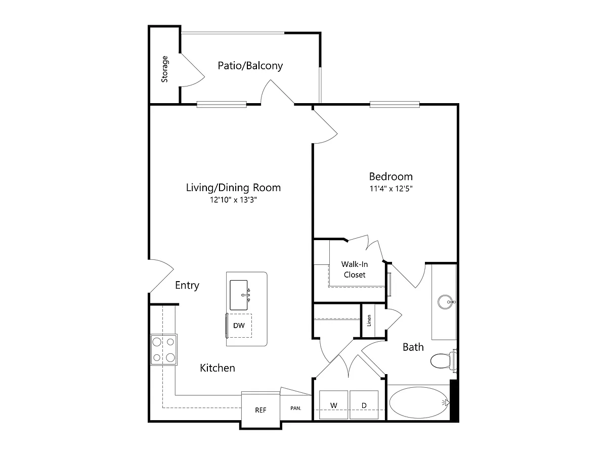 Floor plan A1