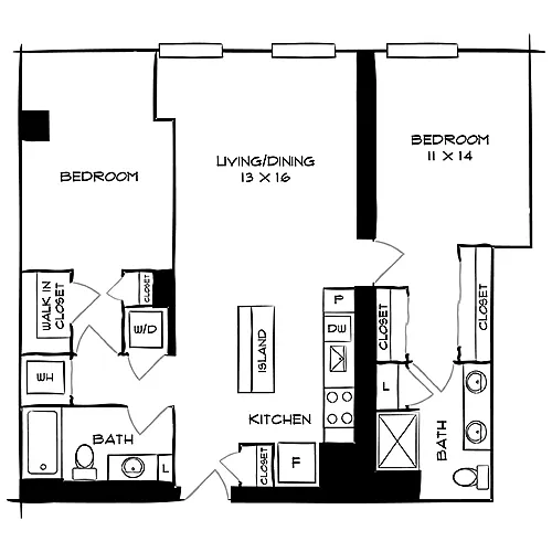Floor plan Design 2A20