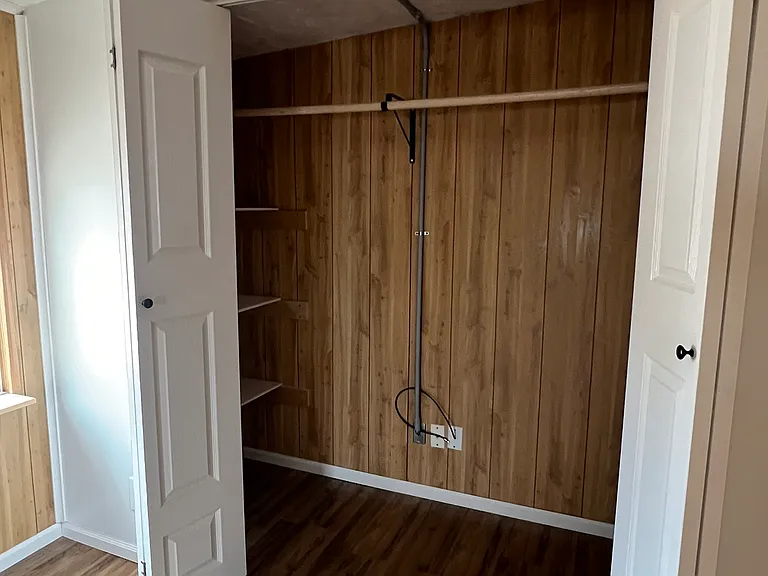 Master bedroom closet