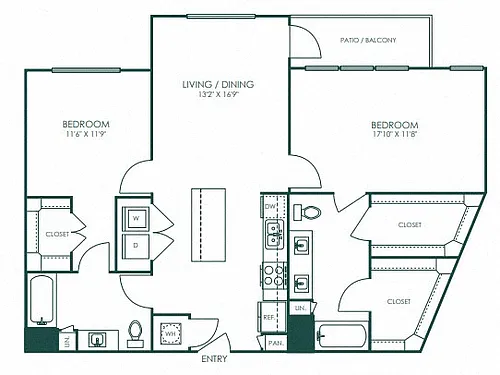 Floor plan B3