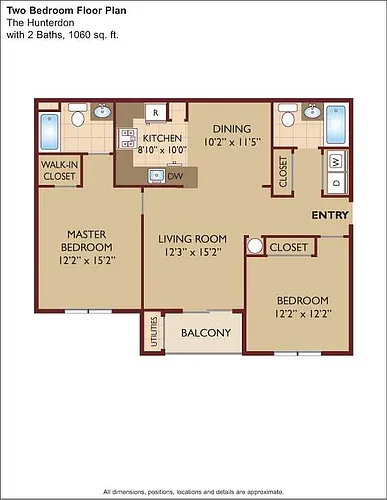 Floor plan $3.26/sq.ft. - The Hunterdon