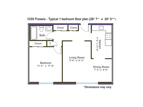 Floor plan 307