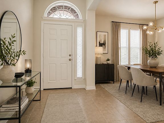 Virtually staged for illustrative purposes. Furniture and decor not included.
