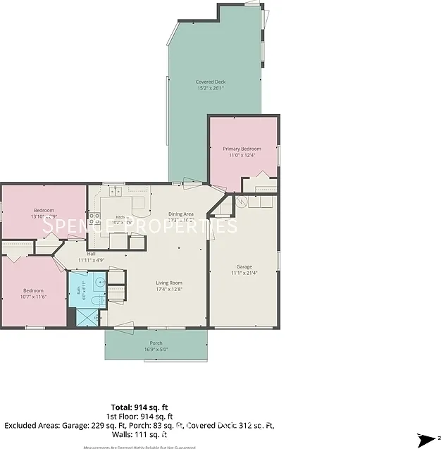 3 bed, 1054 sqft, $1,950 — Photo 2