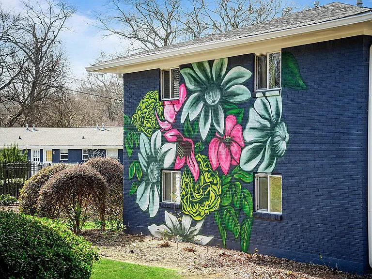 Building 218 mural