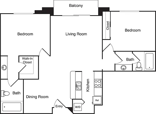 Floor plan Santa Clarita