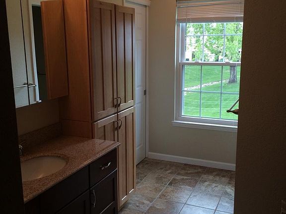 Bathroom viewed from the bedroom