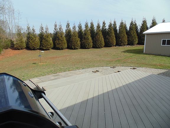 Back Yard with composite dec