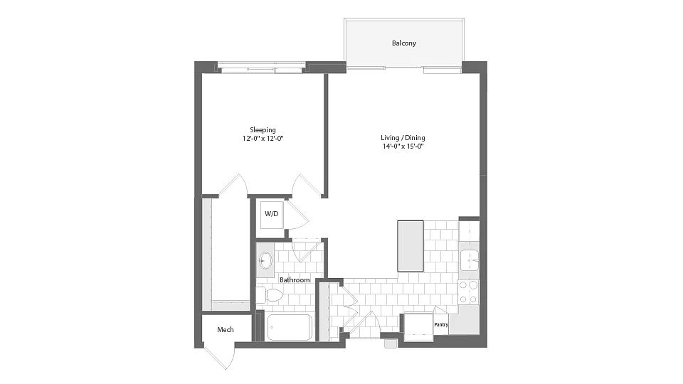 Floor plan Ambler