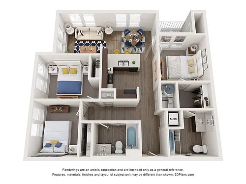 Floor plan C