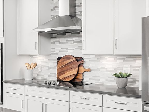 Gourmet Kitchen with Stainless Steel Appliances